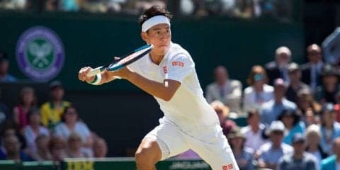 【速報】錦織が第1セットを先取。世界71位との3回戦[ウィンブルドン]