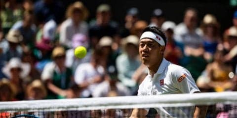 【速報】錦織が第2セットを連取し、勝利まであと1セットに。世界71位との3回戦[ウィンブルドン]