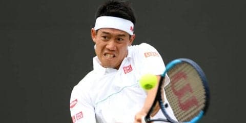 【速報】錦織 3戦連続のストレート勝利でベスト16進出。リターン好調で節目のツアー400勝目[ウィンブルドン]