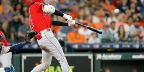 【MLB】「凄まじいパワー」大谷翔平、バーランダー撃ち豪快バースデー弾にファンも驚き