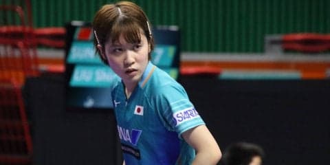 平野美宇、世界ランク1位・陳夢に敗戦も「自信を持ってプレーできている」＜韓国OP＞