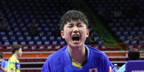 張本8強入り　倉嶋監督の言葉で心を立て直す＜韓国オープン＞