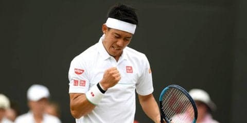 錦織 通算400勝目と聞いて「あ、そうなんですか？」。「どの試合も満足」でベスト16進出[ウィンブルドン]