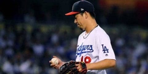 【MLB】前田健太、力投も痛恨の先制ソロ被弾…　8勝目へ7回まで2安打1失点