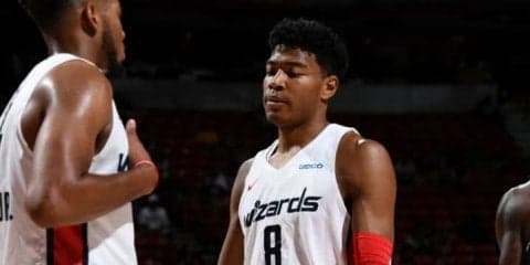 シュート精度に苦しむも14得点を挙げた八村塁、サマーリーグデビュー戦は及第点!?