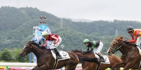 【新馬/福島5R】エヴァーガーデンがデビューV！ゴールデンレシオは3着