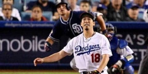 【MLB】前田健太、5敗目　8回途中4安打3失点と好投も痛恨2被弾