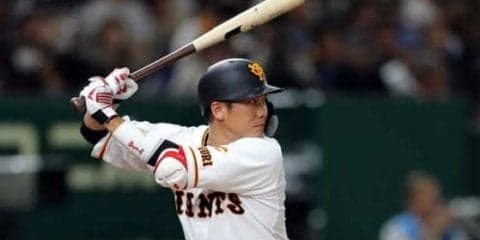 巨人坂本勇、先制の25号ソロ！　ソトの目の前で豪快弾、キング争いトップに並ぶ