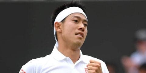 錦織 快勝続きで「身体はまだ大丈夫だと思う」。4回戦は過去8勝0敗ククシュキンと[ウィンブルドン]