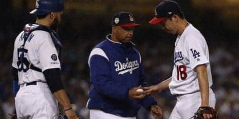 【MLB】5敗目の前田健太、ロバーツ監督は称賛「素晴らしい投球をしてくれた」