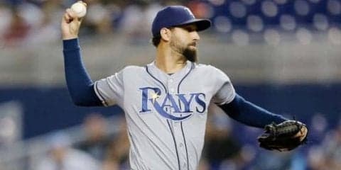 【MLB】レイズ右腕のスライダーが本当に「いかつい」　打者も思わず腰引き唖然