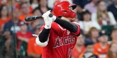 【MLB】大谷翔平、打球速度171キロの勝ち越し2ラン　左中間へ飛距離121Mの豪快弾