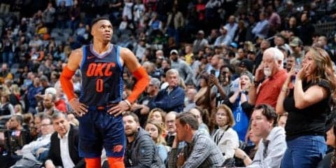 全能のウェストブルック、『友情デュオ』解体のサンダーに残るか新天地を求めるか