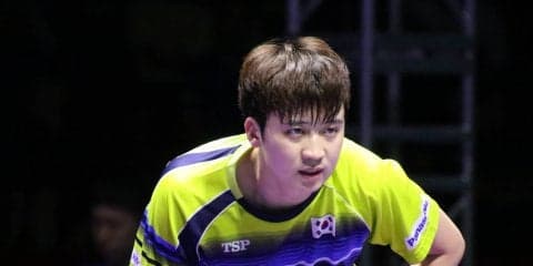 韓国の鄭栄植、絶対王者・馬龍に敗れベスト4も「応援に最後は感動」＜韓国オープン＞