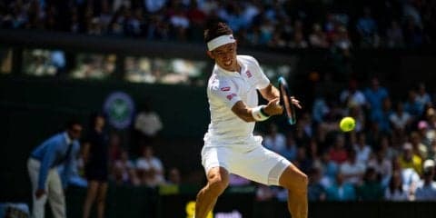 【速報予定】錦織のウィンブルドン4回戦。過去8勝0敗の世界58位と23時頃開始予定