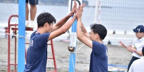 【バレーボール】小出・安達ペアが砂上で躍動！全日本大学選手権への出場を決める／関東大学ビーチバレーボール選手権