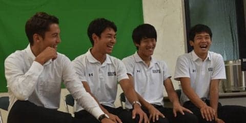 【ソッカー（男子）】早慶定期戦特集第７弾！　攻撃陣対談（ピーダーセン＆山田＆多嶋田＆福本）