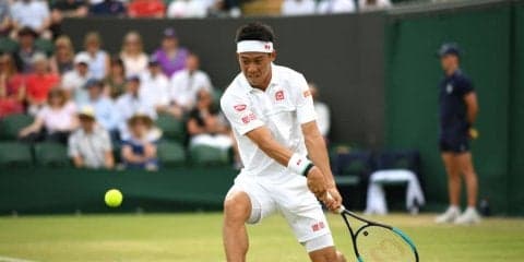 【速報】錦織 今大会初めてセットを落とす。世界58位との4回戦[ウィンブルドン]