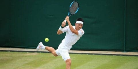 【速報】錦織が第1セットを先取。これまで負け無し、世界58位との4回戦[ウィンブルドン]