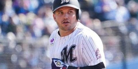 ロッテ・レアード、2連発で日ハムから今季6発目「古巣から打てて嬉しく思う」