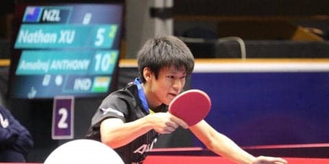 13歳小塩は初戦を快勝　インハイ王者・戸上は中国期待のペンホルダーに惜敗＜卓球・オーストラリアオープン＞
