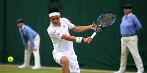 錦織がベスト8進出、フェデラーはわずか1時間14分で勝利。女子はハレプが15歳ガウフの快進撃を止める[ウィンブルドン]