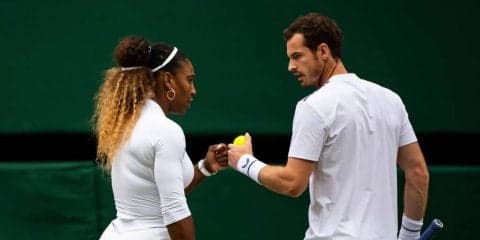 マレー／セレナが混合ダブルス2回戦へ。女子シングルスではハレプ、セレナが準々決勝に臨む[ウィンブルドン]