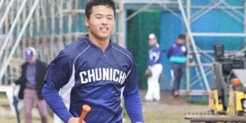 中日高卒ルーキー・石橋、同期の根尾より先にプロ初安打　貴重な2点三塁打