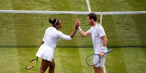 マレー／セレナ 混合ダブルス3回戦進出。女子シングルスではハレプ、セレナがベスト4入り[ウィンブルドン]