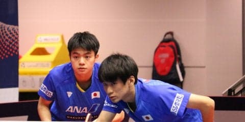 戸上・宇田の高校生ペア　地元ペア完封で本戦へ＜卓球・オーストラリアOP＞