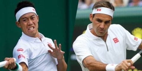 【速報予定】錦織VS芝の帝王フェデラー。準々決勝は23時頃開始予定[ウィンブルドン]