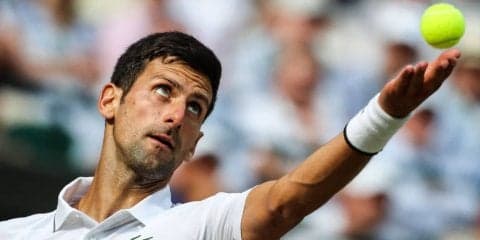 【速報】ジョコビッチが第1セットを先取。世界23位ゴファンとの準々決勝[ウィンブルドン]
