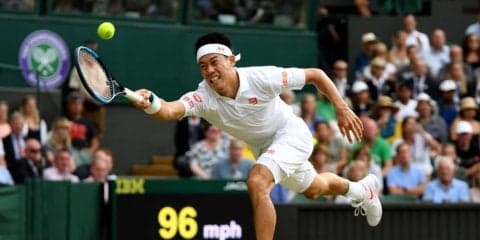 【速報】錦織が第3セットを落とし、後が無くなる。芝の帝王フェデラーとの準々決勝[ウィンブルドン]