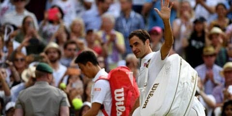 錦織 大きかったフェデラーとの差。9度のサービスゲームでピンチに[ウィンブルドン]