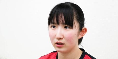 早田ひな、アスリートイメージ評価調査で2項目ランクイン