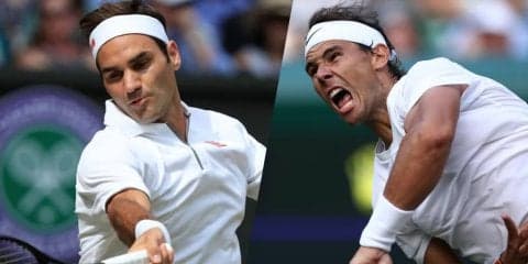 【速報予定】フェデラーVSナダルのウィンブルドン準決勝。11年ぶり芝の聖地での激突は23時頃開始予定