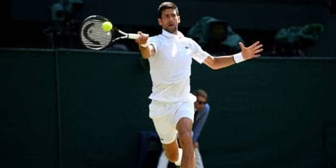 【速報】ジョコビッチが第3セットを取り、勝利まであと1セットに。今季2連敗中の世界22位との準決勝[ウィンブルドン]