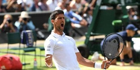ジョコビッチ「GSの歴史をまた1つ刻むことができそう」。連覇に向けて決勝へ[ウィンブルドン]