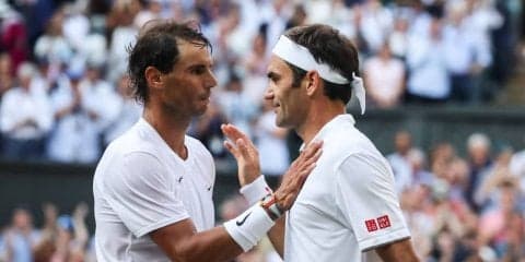 フェデラーとナダルが魅せた、ラスト8分間の最高の攻防[ウィンブルドン]