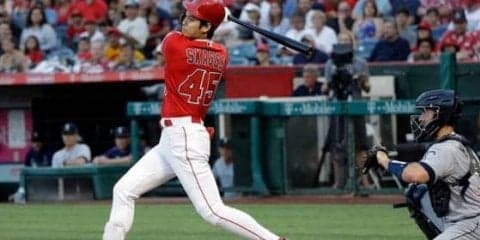 【MLB】大谷翔平、スカッグス追悼試合で最長タイ8戦連続安打！　エ軍史上13度目の継投ノーノー達成