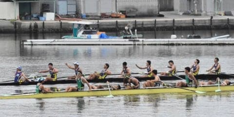 【ボート部】 男子エイトの決勝進出含め、５艇が２日目へ
