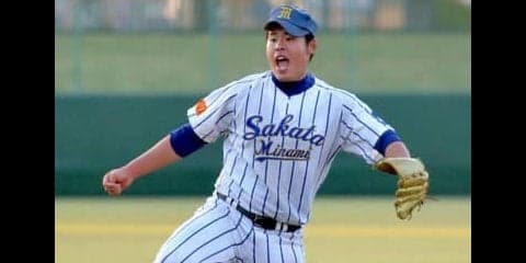 体重100キロ超も投球は繊細。酒田南のエースはすべてがど迫力だ