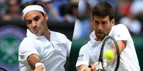 【速報予定】フェデラーVSジョコビッチのウィンブルドン決勝。4年ぶり芝の聖地での頂上決戦は22時開始予定