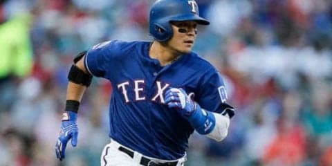 【MLB】レ軍秋信守、140キロ死球を“好捕”珍プレーにファン驚愕　「すごいアクシデント」