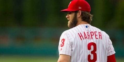 ハーパーの150キロ＆94M“ロングバズーカ砲”にMLB公式衝撃　「教訓を与えた」