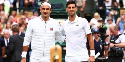 【速報】フェデラーが第1セットを落とす。ジョコビッチとの決勝[ウィンブルドン]