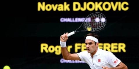 【速報】フェデラーが第3セットを落とし、後がなくなる。ジョコビッチとの決勝[ウィンブルドン]