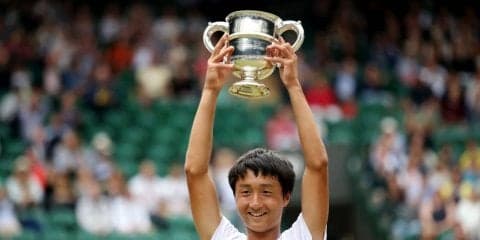 錦織超えの16歳 望月慎太郎が日本男子初の快挙「とても嬉しい」。グランドスラムジュニアで初優勝[ウィンブルドン・ジュニア]