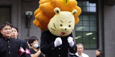 連覇死守を後押し！サッカー早慶戦前壮行会