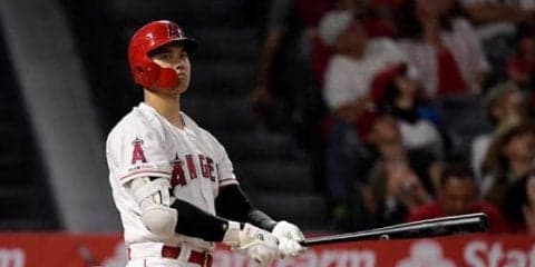 【MLB】大谷、5回は四球　走塁時に左脚付け根にボール直撃も…直後に快足飛ばし生還
